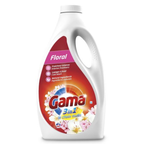 Гель для прання універсальний Gama Floral Floral , 44 прання, 2.2 л
